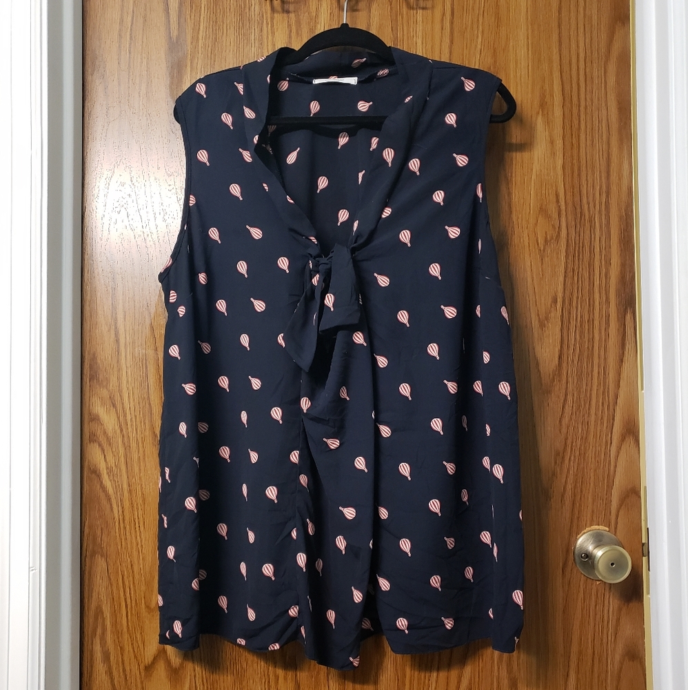 Modcloth Miami Moments Sleeveless Top